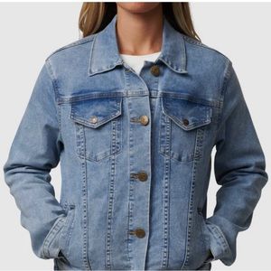 Born Primitive light wash jean jacket. BNWT.
